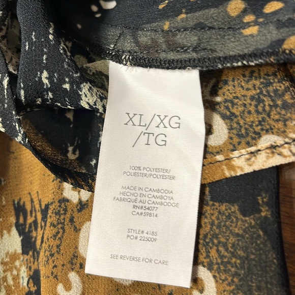 Cabi 4185 Incandescent Top Fall 2021 Xlarge EUC - Picture 6 of 9